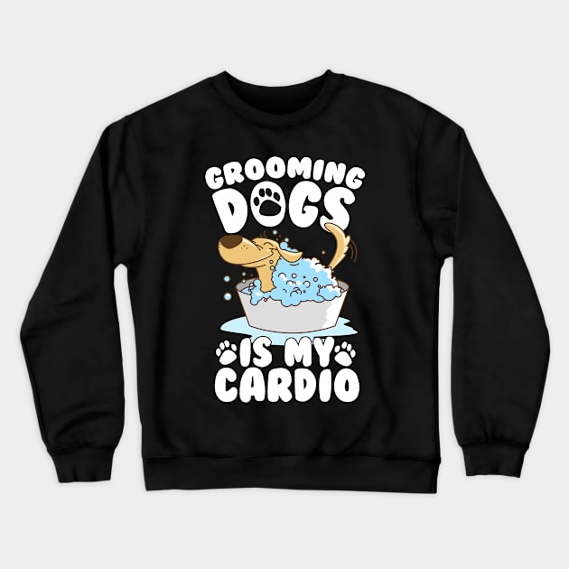 dogs Crewneck Sweatshirt by CurlyDesigns